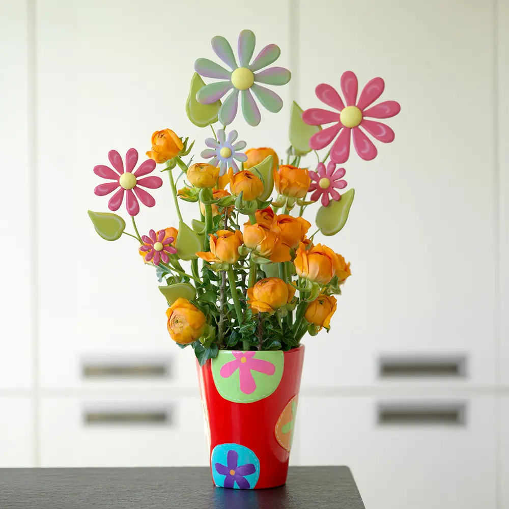 Aviv Ranunculus Orange - Image 2